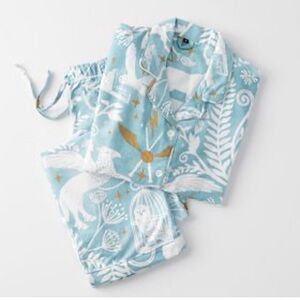 Pottery Barn Teen Harry Potter Magical Damask Organic Cotton Flannel Pajama Set